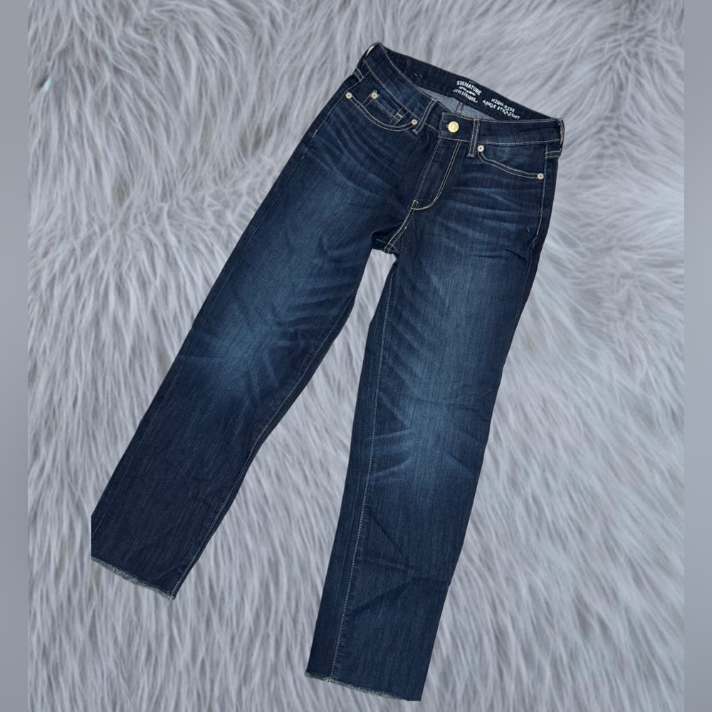 Signature by Levi Strauss Blue Straight Leg Jeans
